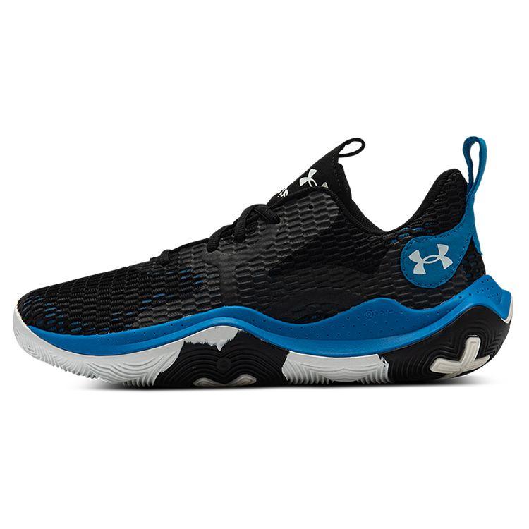 Under Armour Spawn 3 Black Blue Unisex 3023738-003 42.5