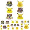 Cartoon Pikachu Fisherman Hat For Kids And Parents Cute Outdoor Sun Hat