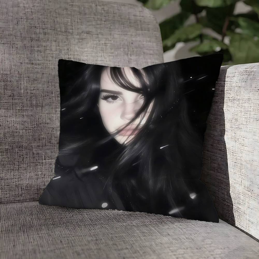 L-Lana D-Del R-Rey Kissenbezug für Sofadeko Auto Büro Zimmer Druck Kissenbezug Dekorationen und Schutz