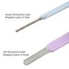 3pcs Round Bar Silicone Stir Sticks Stirring Rods Silicone Epoxy for Resin EpoxyMaking DIY Crafts for Facial Mask Mixing