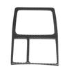 Carbon Fiber Gear Shift Panel Cover Interior Trim Decoration Fit for Mitsubishi Lancer DE ES 2008‑2016