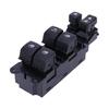 Front Left Window Control Switches 8608A323 8608A326 8608A328 with Clip-In Mounting, Visible Side Clips, Integrated Buttons, and Clearly Positioned