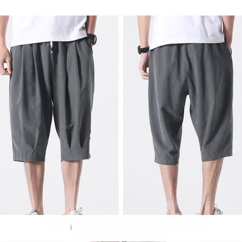 Pantaloncini Estivi da Uomo Larghi Casual Pantaloncini Traspiranti Ricamati a Gamba Dritta Pantaloncini Sportivi Taglie Forti Jogging Fitness Spiaggia