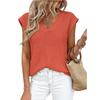 2026 New European American Women V‑Neck Sleeveless Knit Top Loose Casual Thick Knit Pullover Sweater Vest For Summer
