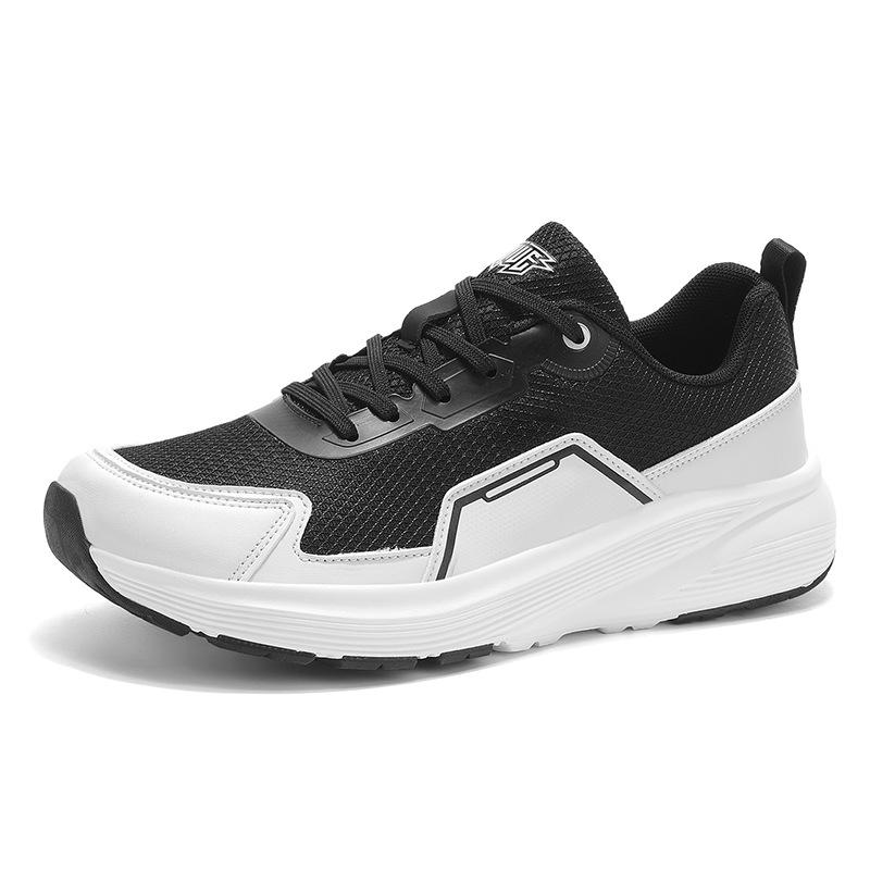 Summer foreign trade large size wide head sports and leisure shoes men's widening and fattening big head shoes wide last mesh walking shoes men's