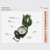Waterproof High Precision Portable Compass Outdoor Gadget Sports Hiking Mountaineering Professional Metal Sight