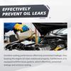 M12x1.75 Oil Drain Plug with 5PCS Oil Drain Plug Gasket, Stainless Steel Anti-Leak Oil Pan Drains Plugs Crush Washer Automotive Replacement