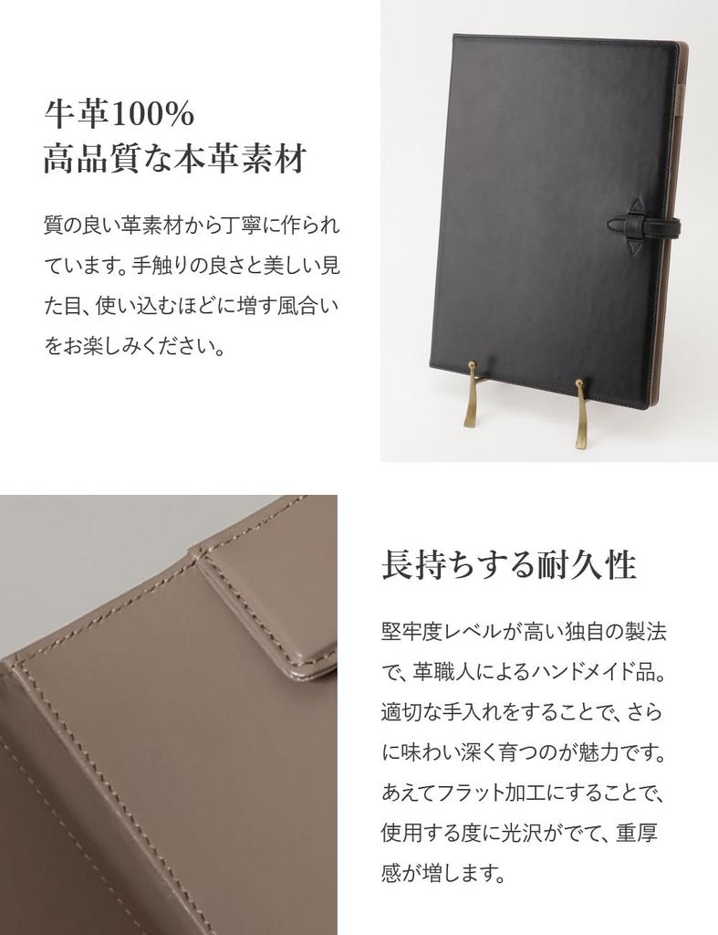 Pasta fina de couro genuíno, A4, couro, couro de vaca, negócios, preto, prancheta, presente, luxo, clipe, arquivo, dobrável, multifuncional,