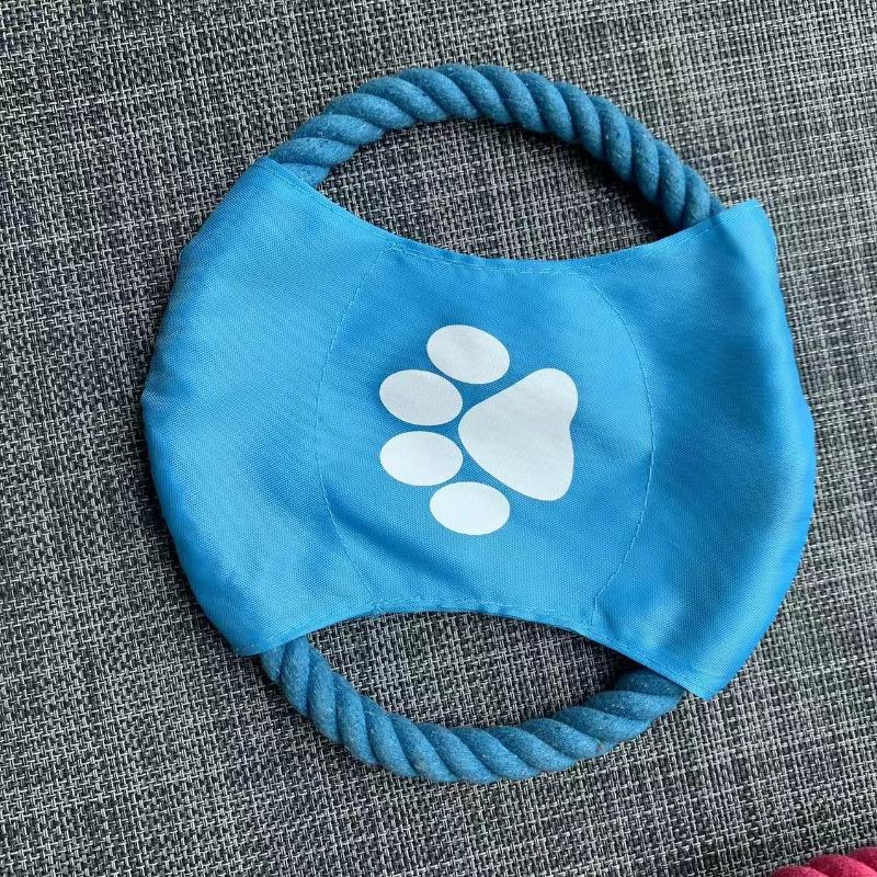 Durable Bite Resistant Dog Flying Disc Pet Molar Throwing Training Toy