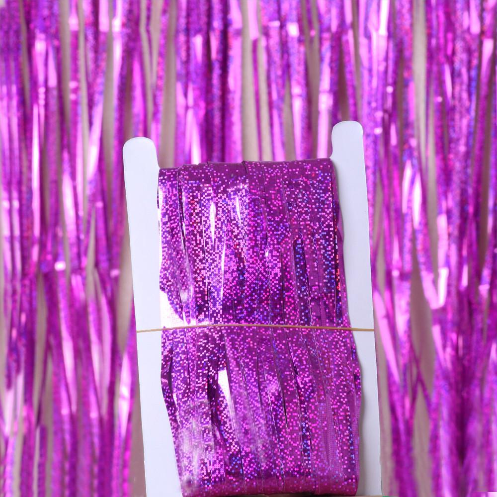 Metallic 1x3m Gorgeous Rain Curtain For Birthday Parties And Holiday Gatherings