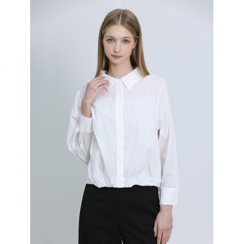 CreSSon Women S Bottom Banding Shirt blouSe Nk 198000