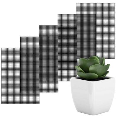 5pcs Flower Pot Mesh Pad 20x30cm Rectangular Bonsai Pot Bottom Grid Mat Mesh Prevent Soil Loss Drainage Netting Hole Screen Tray