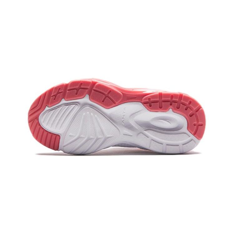 Anta Comfortable Versatile Shock Absorbing Durable Kids Casual Shoes Kids Casual Shoes White Red 322419987-1