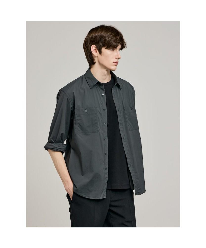 GLXY (GALAXY LIFESTYLE) Glxy [Galaxy Lifestyle][Three-No-No Clothing] Ultra-Light Slacks Black