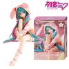 Anime Figure Noodle Stopper Figur Rabbit Ear Pajamas Series Model Ornaments Toy Doll Action Collection Gifts HATSUNE MIKU Poseable Articulated Scale