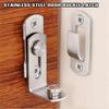 Stainless Steel Door Buckles Locks Heavy Duty Safety Door Lock for Bedroom Drawer Window