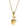Niche Design Chili Pendant Necklace: Luxury Titanium Steel Clavicle Chain, Women's Fashion Accessory