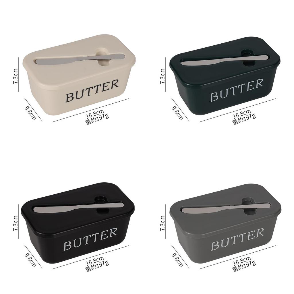North European Style Butter Keeper With Lid For Food Preservation And Gift Giving