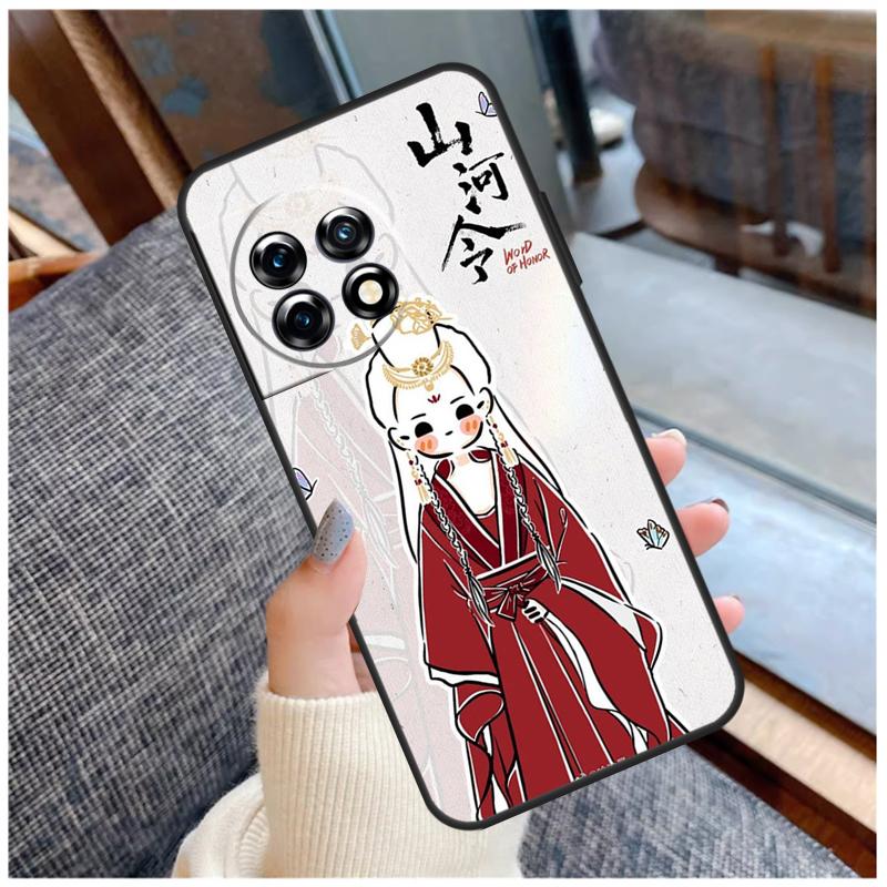 EHRENWORT Shan He Ling Cartoon Hülle Für OnePlus 13R 13T 12R 10R 10T 15 13 12 11 10 9 Pro Nord 5 CE 2 3 4 Lite N20 N30 Hülle