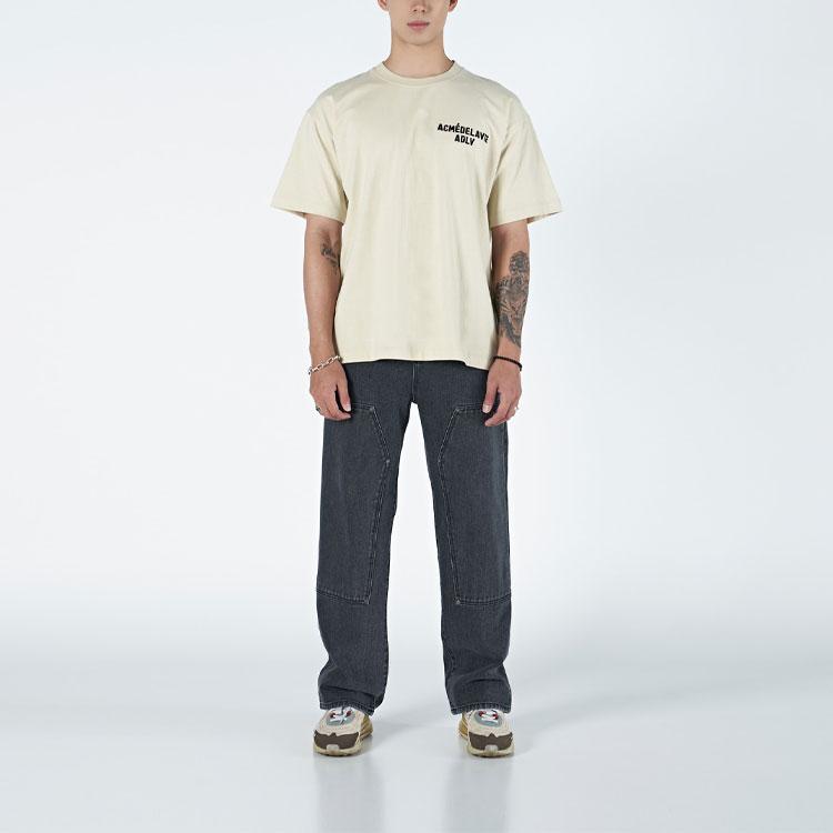 Acme De La Vie/ADLV T Shirt Unisex Sand ADLV-21FW-SSLSTE-BEG