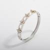 Luxury Stainless Steel Bracelet Ring Set for Women Men  four-leaf clover No Fading Waterproof Couple Jewelry Holiday Gift
