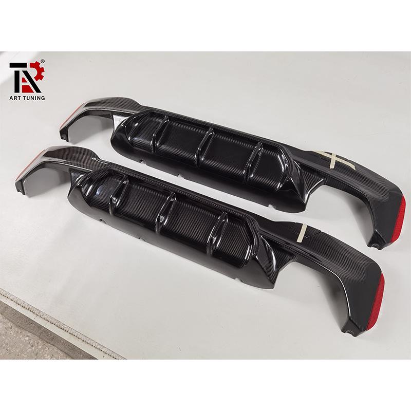 Dry Carbon Fiber Rear Diffuser Lip for BMW 5 Series G30/G38 - M5 Style