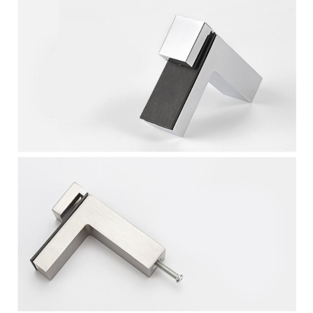 

Thicken F Shape Glass Wood Shelf Support Clip Clamp Adjustable 8-30Mm DIY Bookcases Shelving Storage Brushed Surface Furniture other