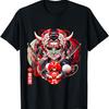 Anime Girl Samurai Aesthetic In Japan Retro Vibes Streetwear T-Shirt