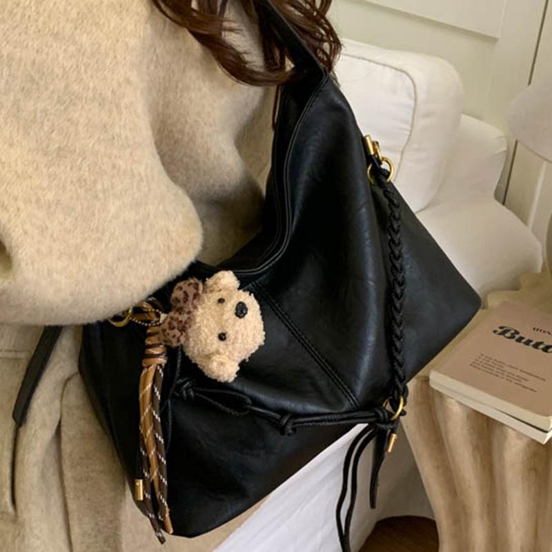 Large-capacity Retro Bag, New Fashionable and High-value Tote Bag, Textured Casual Shoulder Bag for Women