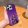 Lovely B-Billie Eilish Singer Phone Case For iPhone17,16,15,14,13,12,11,Pro,MAX White Matte Shockproof Cover