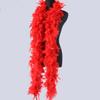 DIY 2m Puffy Turkey Feathers Boa Women's Carnival Neck Costume Accessory Professional Stage Performance Craft Ladies Fluffy Prop