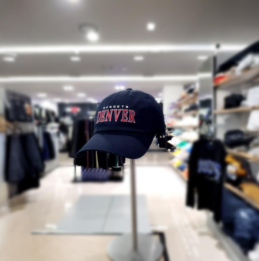 

[NBA] Unisex DEN Wording Embroidered Soft Ball Cap N255AP272P