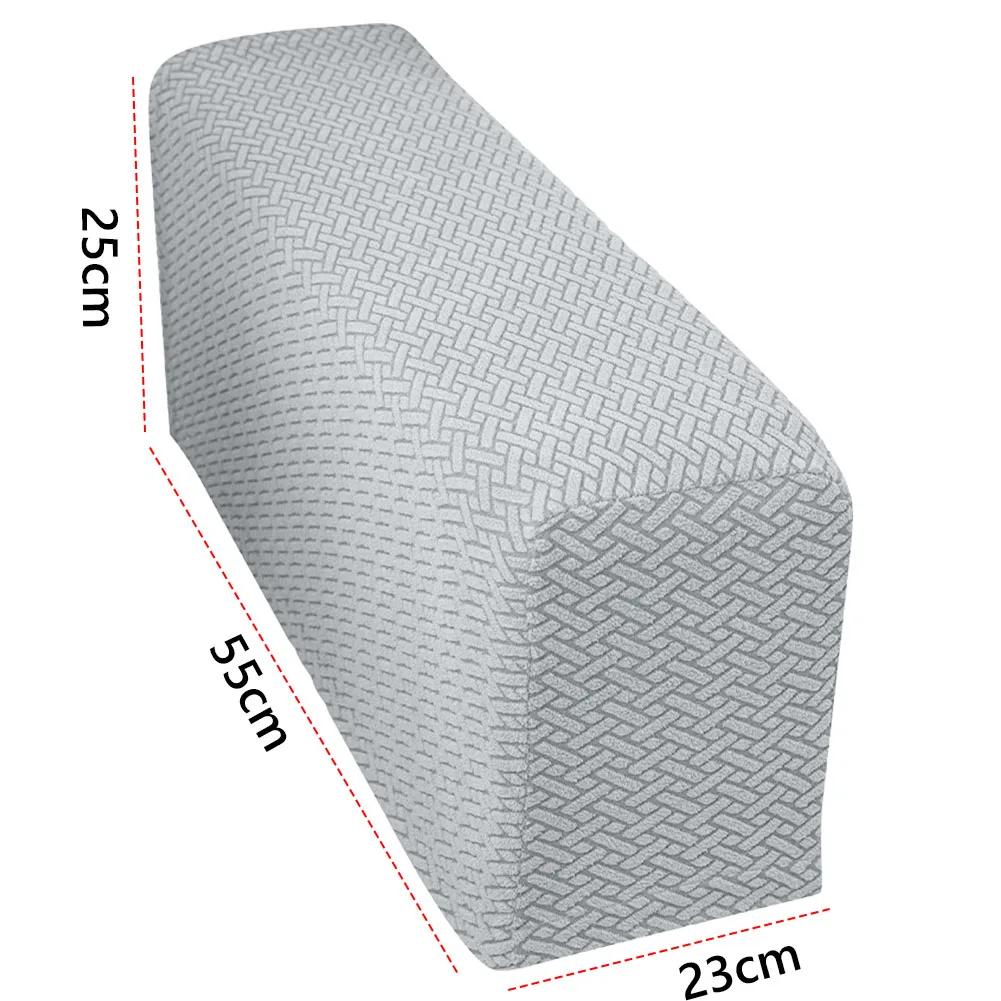1PCS Furniture Protector Washable Armchair Slipcovers Checkered Pattern Armrests Chair Covers for Chairs Sofas Couch Arm Cover
