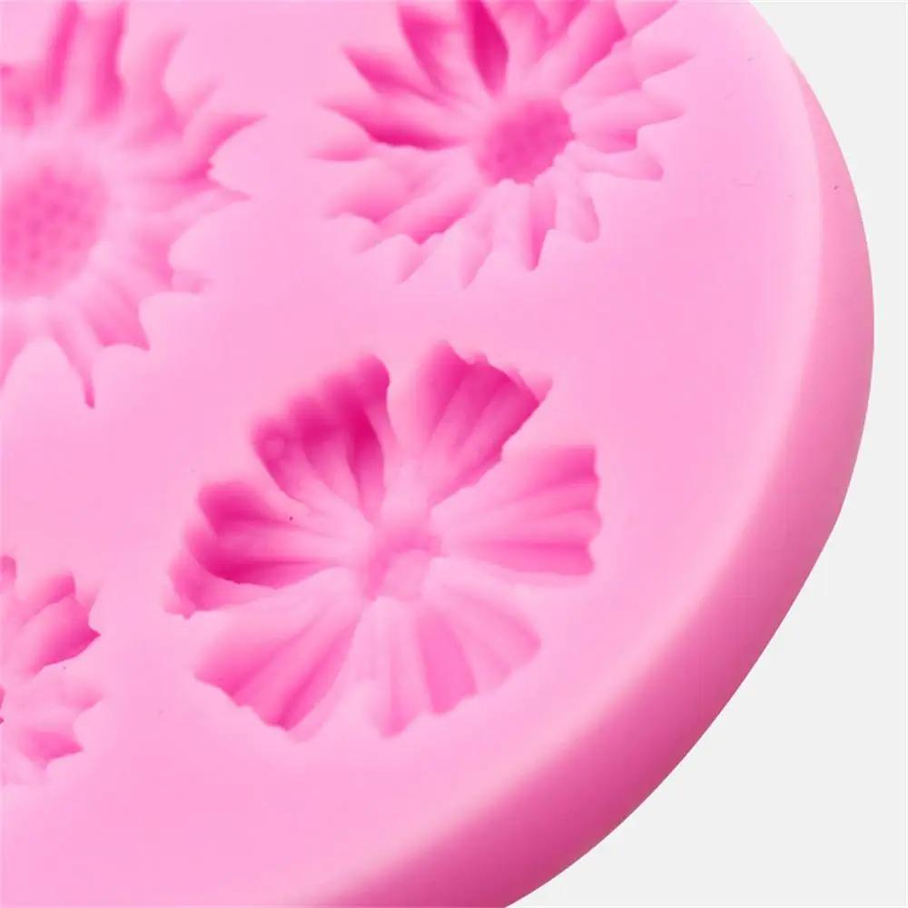 3D Flower Silicone Molds Fondant Craft Cake Candy Chocolate Sugarcraft Ice Pastry Baking Tool Mould Baking Accessories and Tools