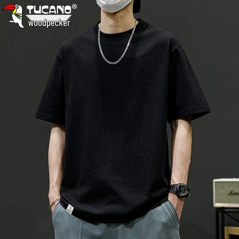 TUCANO Men s Short Sleeve Round Neck Pure Cotton T-Shirt S