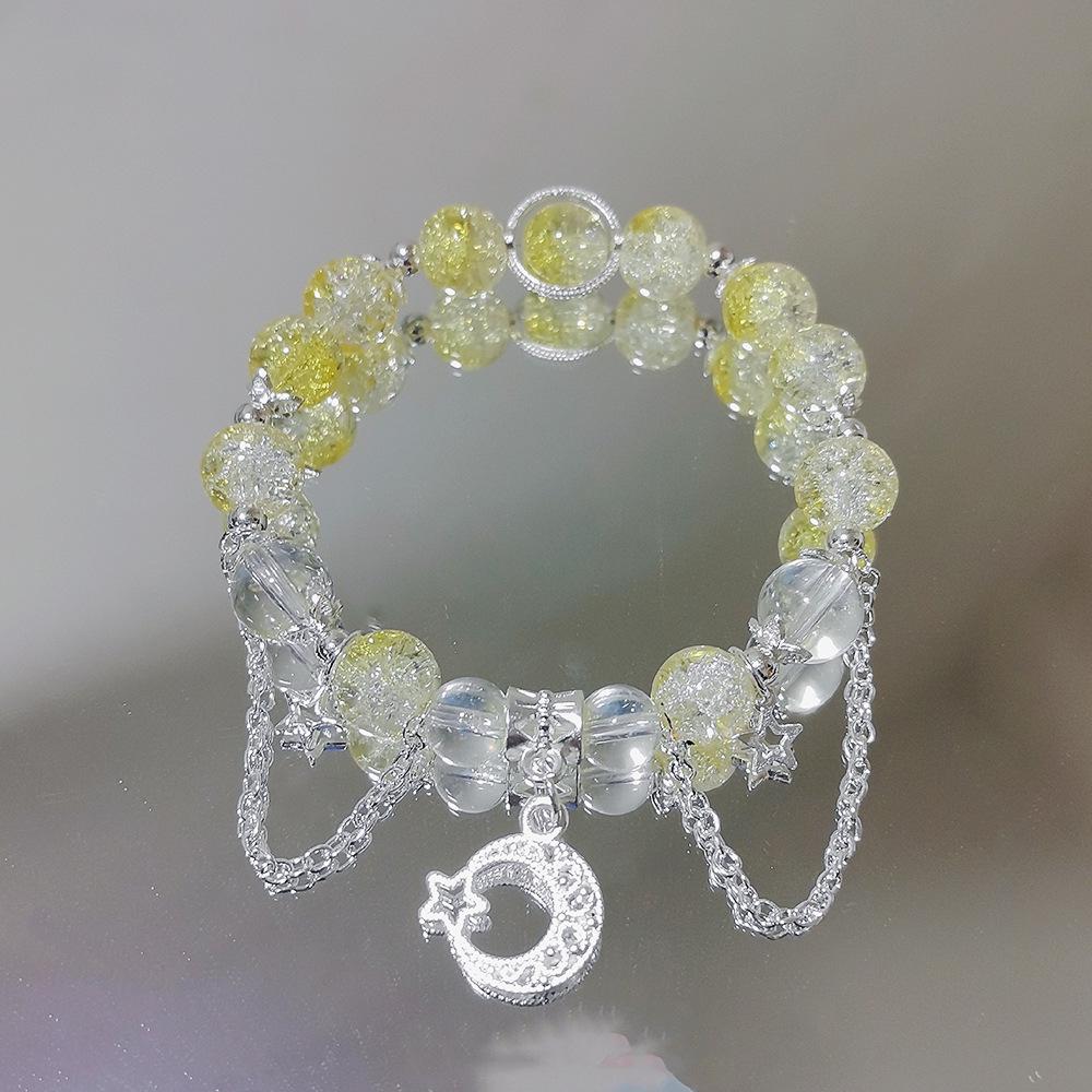 Mori Style Mermaid Crystal Bracelet – Versatile Niche Design for Women, Ideal for Students and Best Friends