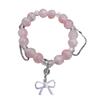 Süßes Rosa Perlenarmband Für Frauen Mädchen Owknot Anhängerarmband Exquisite Ästhetische Schmuckgeschenke