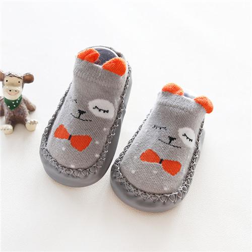 Newborn Baby Socks With Rubber Soles Infant Baby Girls Boys Autumn Spring Children Floor Socks Shoes Anti Slip Soft Sole Sock