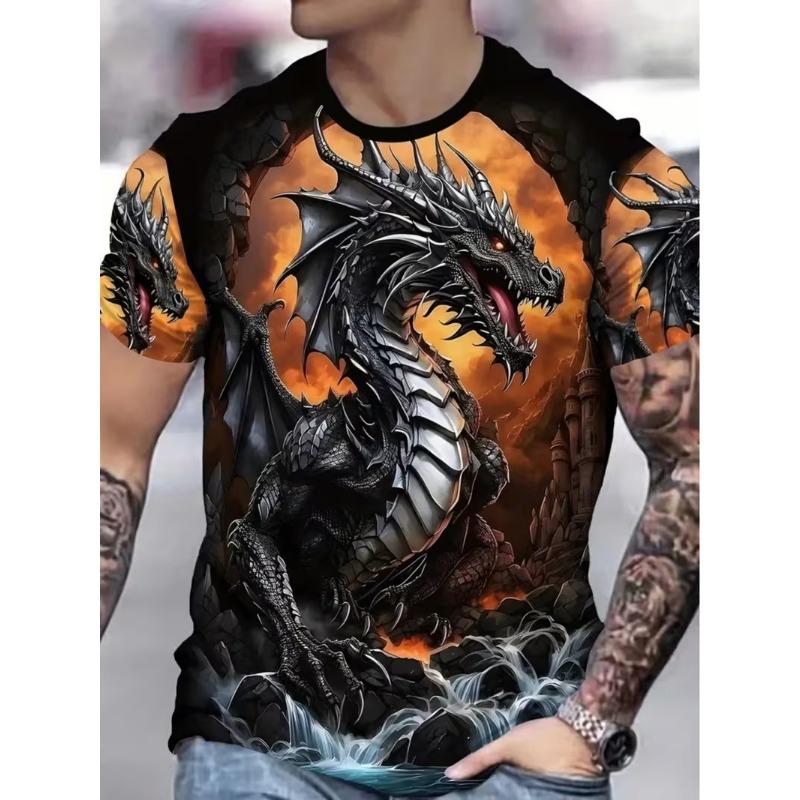 

Boys spring and summer T-shirts 6XL