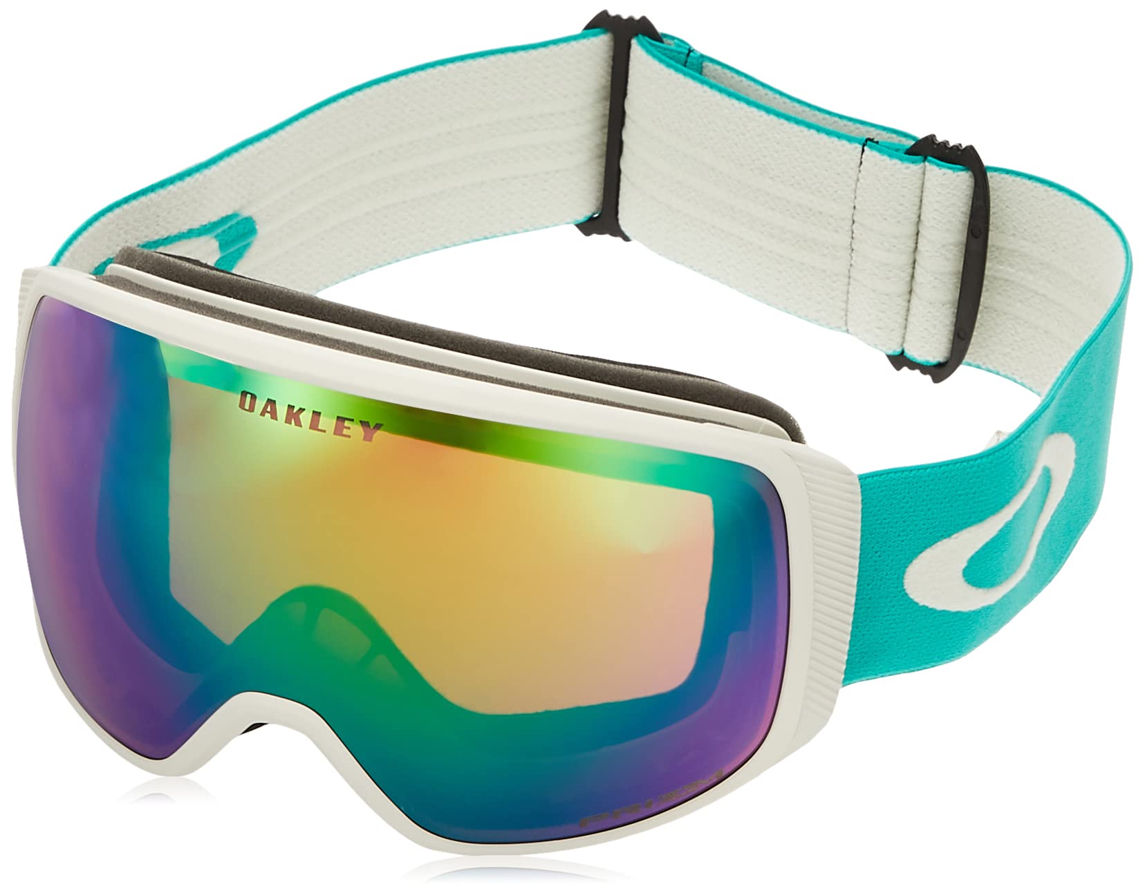 

Oakley Flight Tracker L Jade Iridium One Size Goggles, Celeste/Prizm Lens,