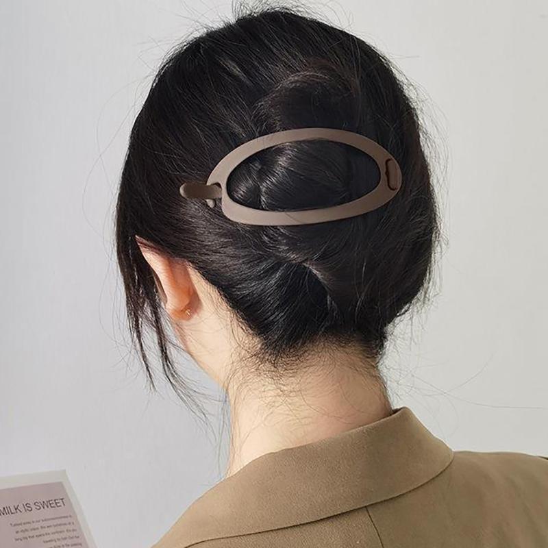 

Простая однотонная большая заколка-утиный нос, заколка для волос, диск, пластиковые заколки для волос, зажимы, модные женские головные уборы, аксессуары для волос