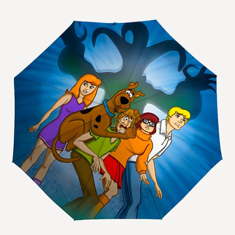 

1pc Scooby-Doo Automatic Open/close Folding Umbrella, Compact Portable Travel Umbrella, Perfect Gift, Durable Construction yy250813071