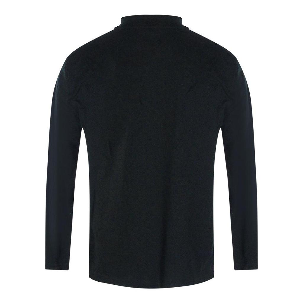 Love Moschino Mens Heart Cotton Long-Sleeved Polo Shirt