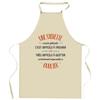 Kitchen Apron - A Sylvette Also Awesome - Breton Print - Durable Cotton - Made In France