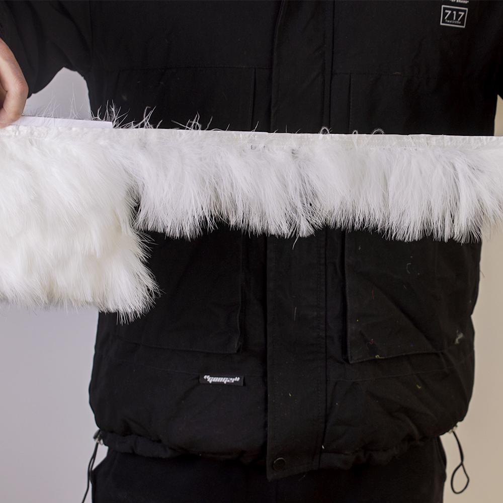 1Meter Fluffy Red Marabou Feather Trim Turkey Feathers For Crafts Ribbon Width 6-8" Turkey Plumes Fringe Diy Wedding Decoration