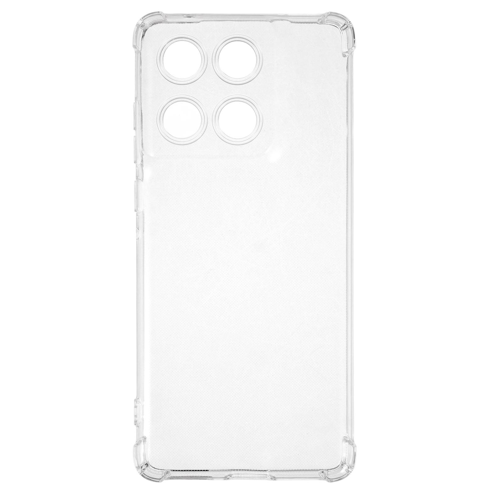 

Для Motorola Edge 60 5G/60 Fusion 5G Чохол для телефону Посилені чотири кути Протиударний Прозорий TPU Чохол As Shown A