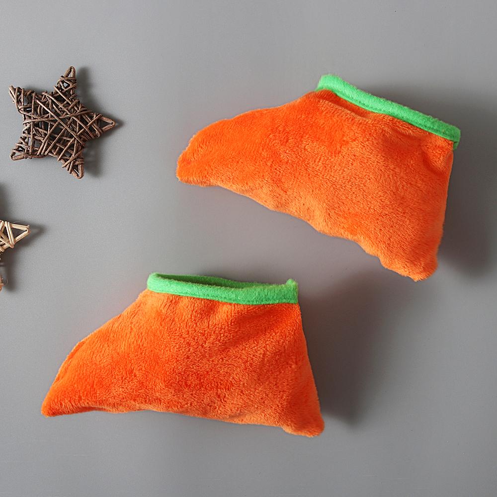 Dovleac de Halloween Costume Cosplay Bebeluși Băieți Fete Romper + Beanie + Sosete 3BUC Ținute Haine pentru 2-5 ani