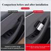 ABS Door Handle Storage Tray Phone Holder 4Pcs For 3 2024 2025 And Y Juniper 2025 Car Accessories