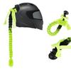 2pcs Motorcycle Helmets Ponytail with Bowknot Detachable Suction Cup Helmets Pigtail Universal Helmets Braid Multi Color
