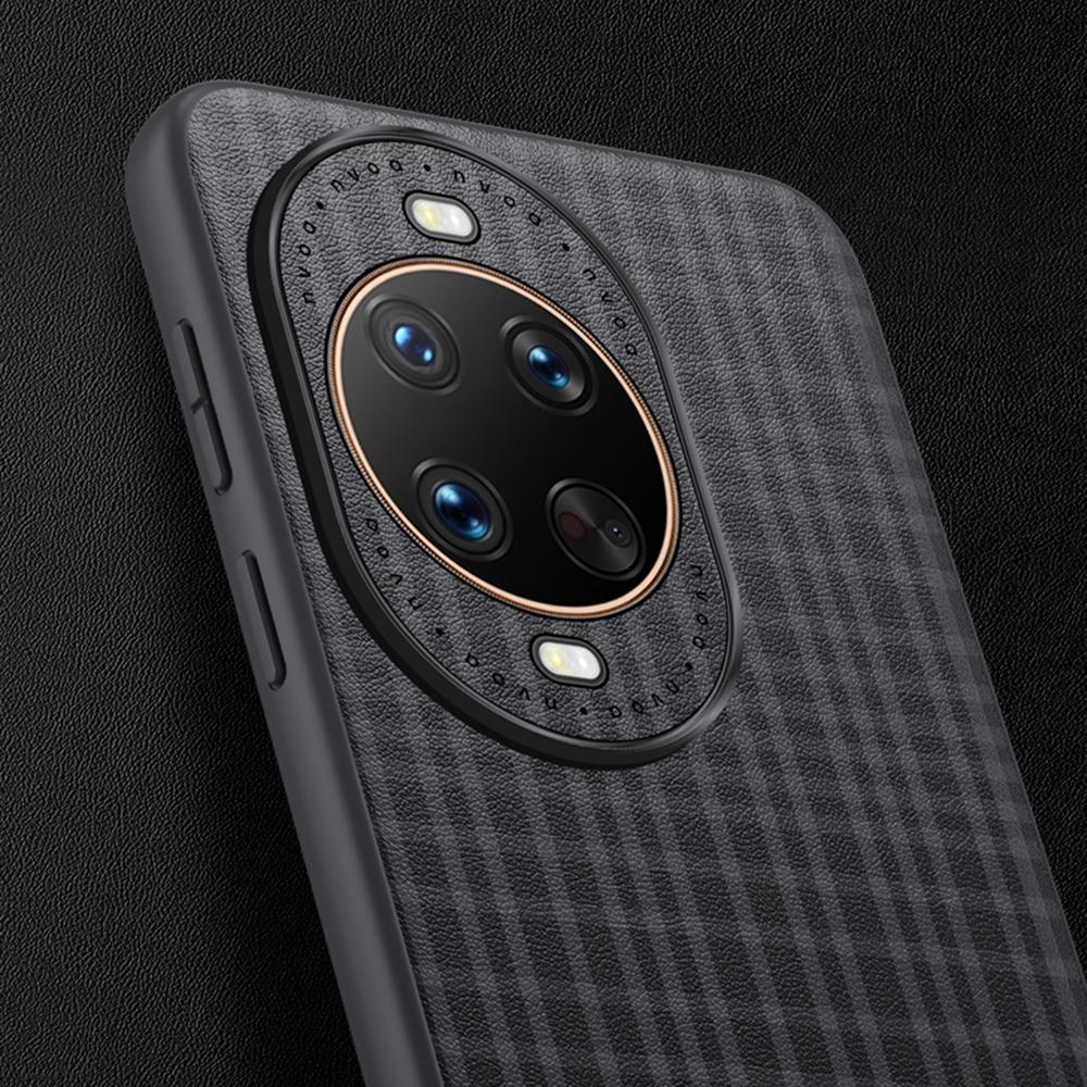 For Huawei Nova 14 Pro 5G Case Plaid Texture PU Leather+TPU Protective Phone Cover